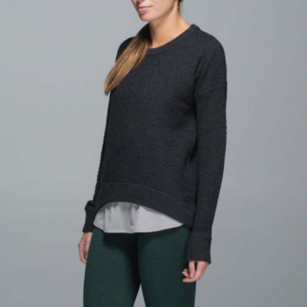 Lululemon Yogi Merino Wool Crewneck Sweater